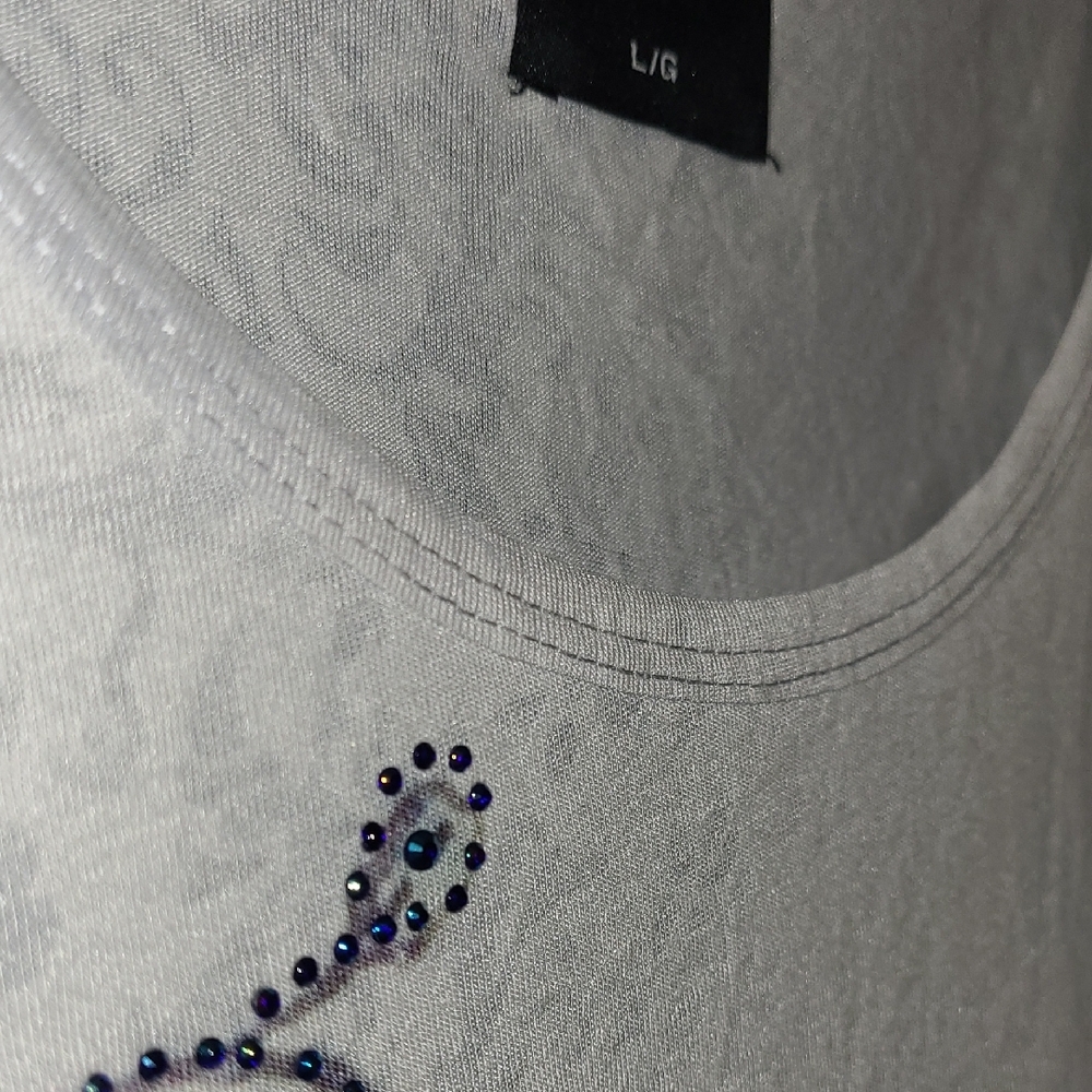 Point Zero Floral Short Sleeve Tee - White and Multicolor - Picture 8 of 11